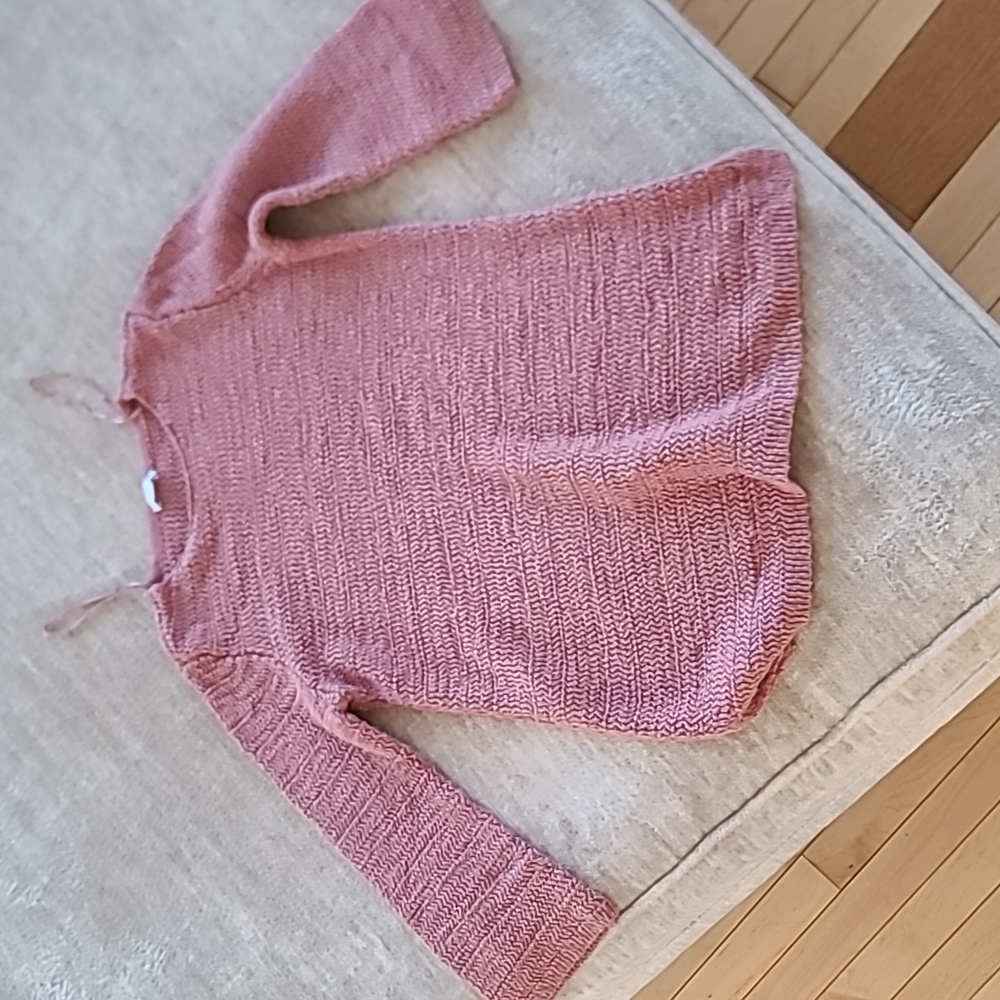 J Jill small knit pink sweater